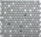 Polished Natural Stone Penny Round Tile | 12x12  Granite